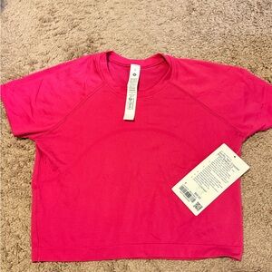 Lululemon swiftly tech cropped short sleeve 2.0